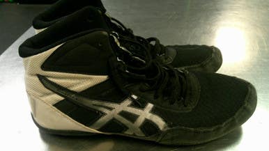 Used Asics Wrestling Shoes Black Senior 11.5 11868-S000065985