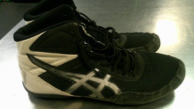 Used Asics Wrestling Shoes Black Senior 11.5 11868-S000065985
