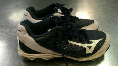 Used Mizuno CLEAT BB/SB Cleats Navy Blue Junior 03 11868-S000065988