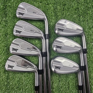PXG 0211 DualCor Iron Set 4-PW Elevate 95g VSS Stiff Flex Steel RH +0.5"