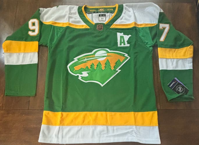 Minnesota Wild  Kirill Kaprizov Jersey Adult Medium (50) New With Tags