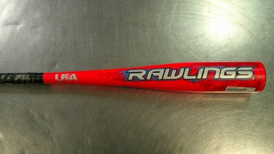 Used Rawlings RAPTOR BB/SB USA 2 5/8 Bat 27" 11868-S000065952