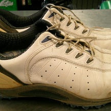 Used Foot Joy Mens Golf Shoes White Senior 9.5 11868-S000065898