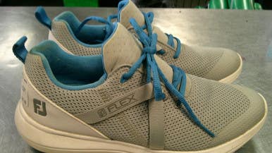 Used Foot Joy Mens Golf Shoes Grey Senior 9.5 11868-S000065896