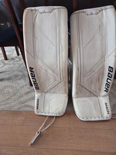 XS Bauer MACH Goalie Leg Pads (Used)