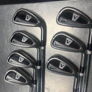Men's Nike VR Right Handed Iron Set Stiff Flex Steel Shaft (Used)