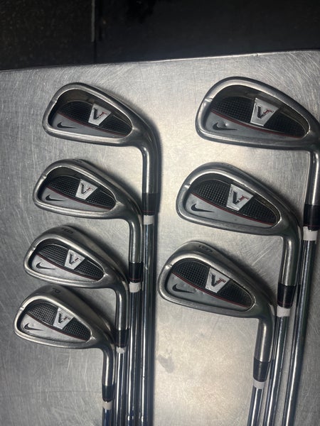 Men's Nike VR Right Handed Iron Set Stiff Flex Steel Shaft (Used)