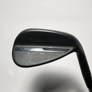 Titleist Vokey SM10 Jet Black Gap Wedge GW 50* 8 Bounce F-Grind BV Wedge Mens RH