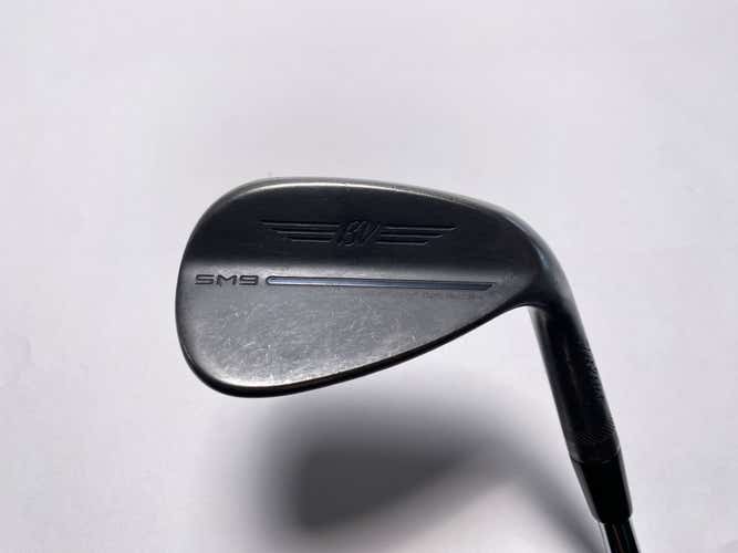 Titleist Vokey SM9 Jet Black Gap Wedge GW 50* 12 Bounce F-Grind Wedge Mens RH