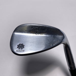 Titleist Vokey SM5 Tour Chrome Gap Wedge GW 52* 12 Bounce Wedge Steel Mens RH