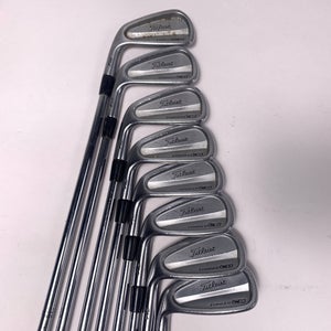 Titleist 712 CB Iron Set 3-PW True Temper Dynamic Gold S300 Stiff Steel Mens LH