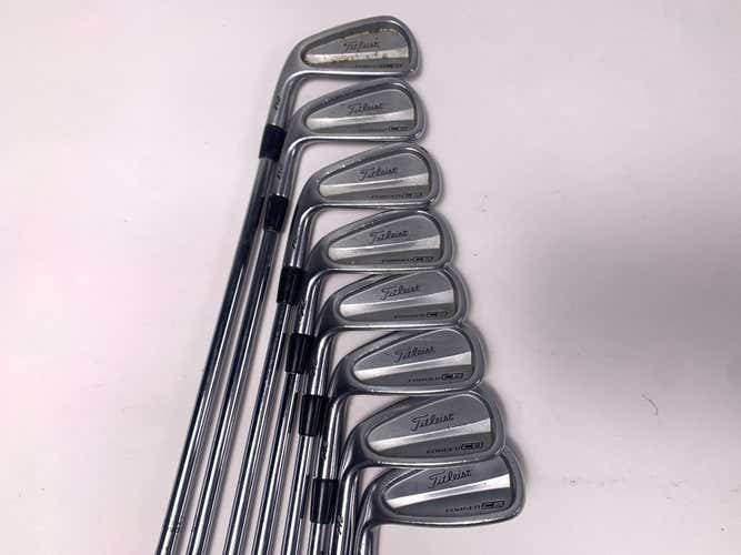 Titleist 712 CB Iron Set 3-PW True Temper Dynamic Gold S300 Stiff Steel Mens LH