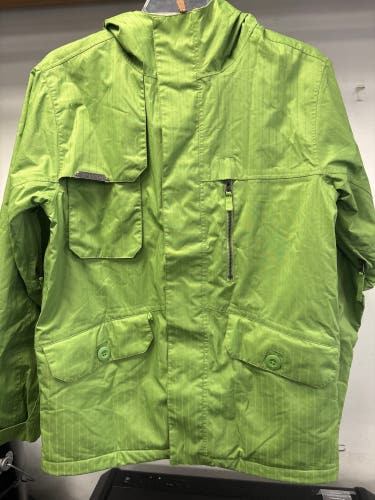 Green Men's Small Burton Jacket (Used)