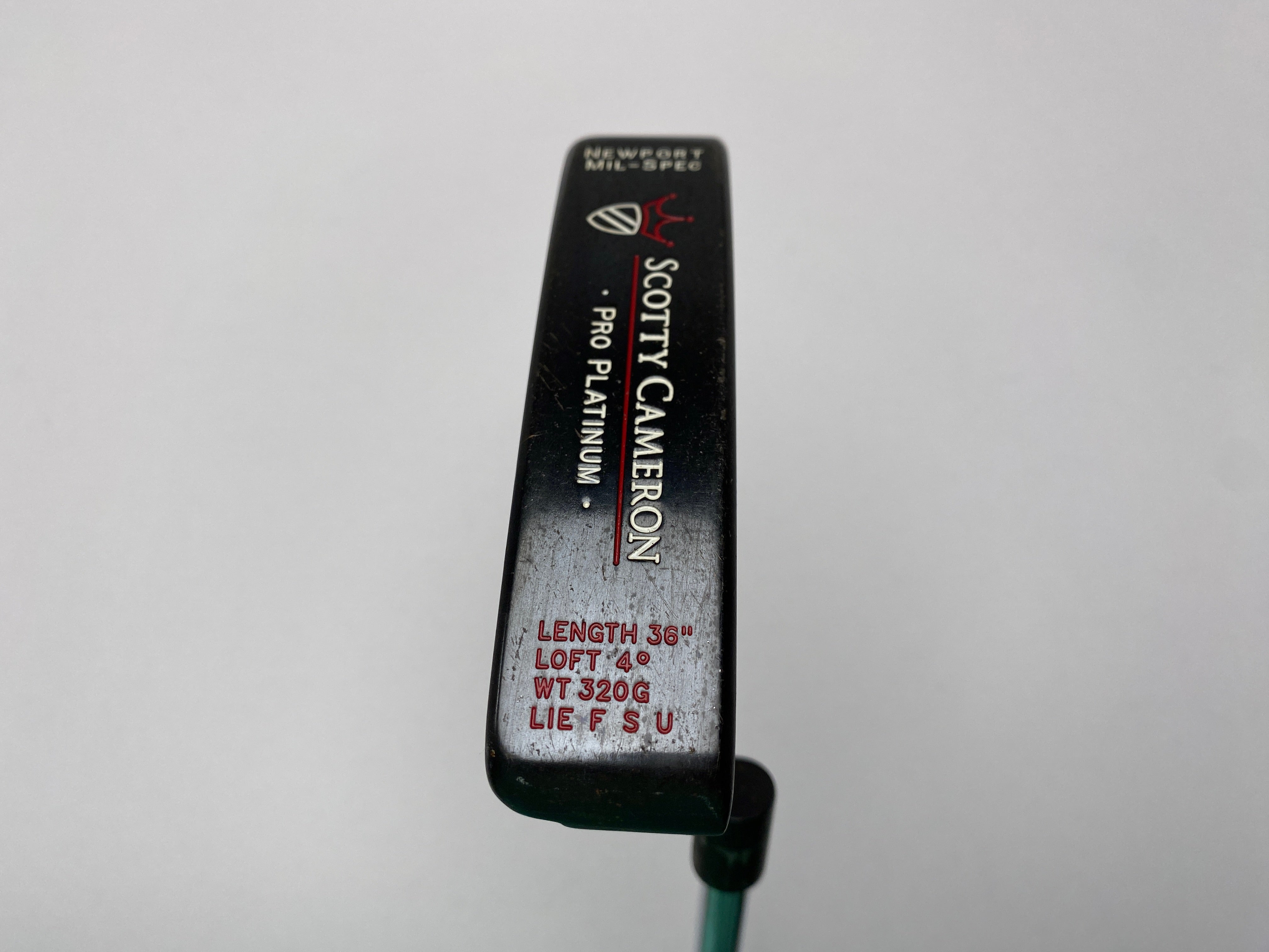 Scotty Cameron Pro Platinum Newport Mil-Spec Black Putter 34