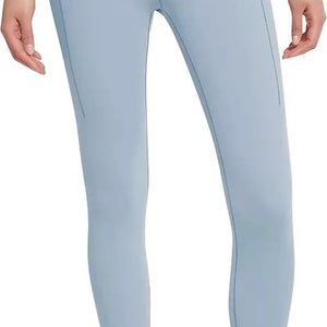 Nike Zenvy High Waist 7/8 Yoga Leggings - Women's M $100 DQ6015 441 Blue NWT