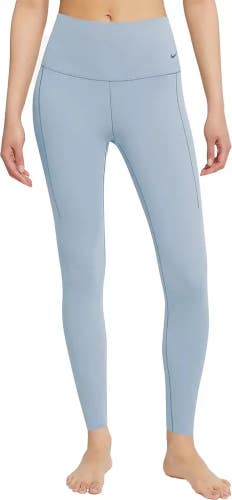 Nike Zenvy High Waist 7/8 Yoga Leggings - Women's M $100 DQ6015 441 Blue NWT