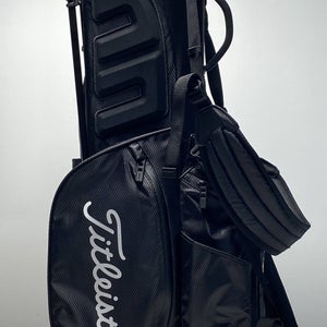 Titleist Players 4 StaDry Stand Bag Black 4-Way Divide Dual Strap Golf Bag