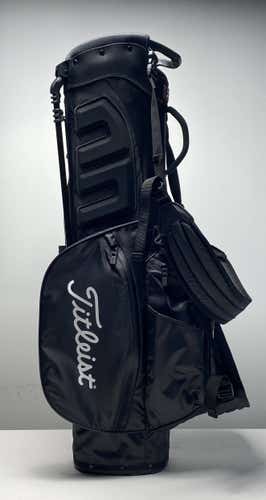 Titleist Players 4 StaDry Stand Bag Black 4-Way Divide Dual Strap Golf Bag