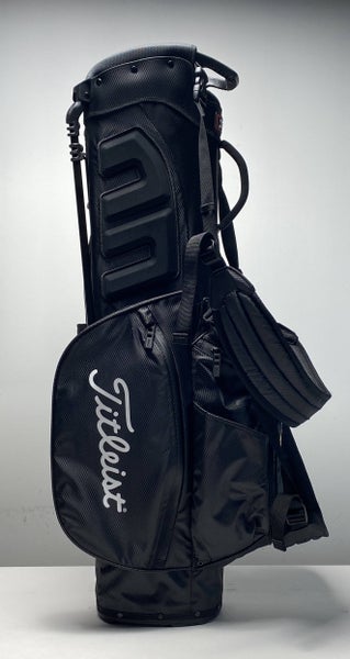 Titleist Players 4 StaDry Stand Bag Black 4-Way Divide Dual Strap Golf Bag