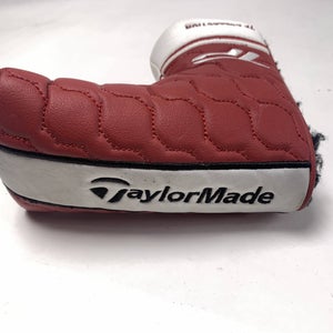 TaylorMade TP Collection Blade Putter Headcover Maroon White Grey HC MINT