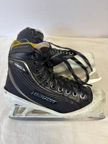 Bauer Supreme One60 Hockey Goalie Skates Regular Width Size 5.5 (Used)