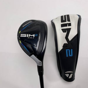 TaylorMade SIM2 MAX Rescue 3 Hybrid 19* Fujikura Ventus Blue 7S Stiff RH HC