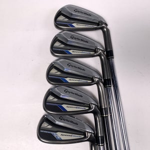 TaylorMade Speedblade Iron Set 5-9 Matrix 65g Regular Graphite Mens RH