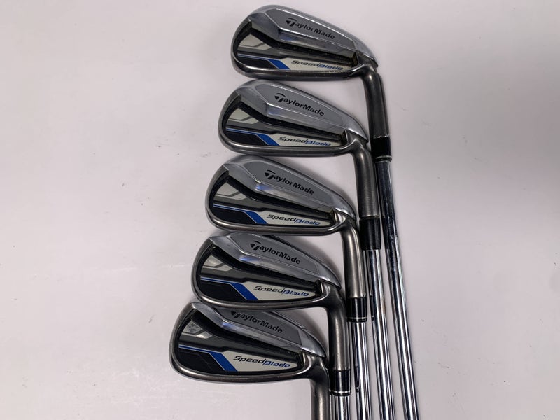 TaylorMade Speedblade Iron Set 5-9 SpeedBlade Stiff Steel Mens RH