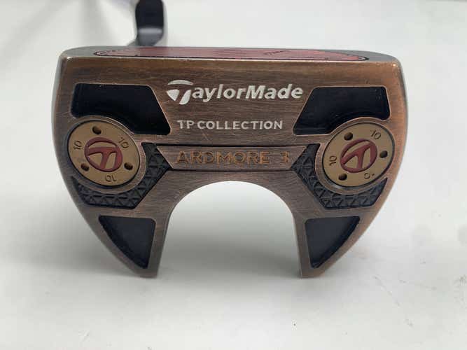 TaylorMade TP Patina Ardmore 3 Putter 34" SuperStroke Pistol GTR 1.0 Mens LH