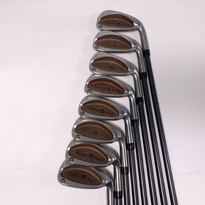 TaylorMade Burner LCG Iron Set 3-PW Bubble 2 R-80 Regular Graphite Mens RH