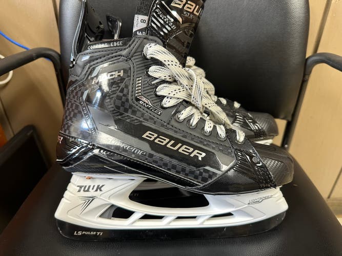 Bauer Supreme Mach Hockey Skates Wide Width 8 (Used)