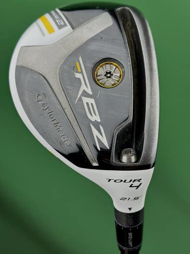 TaylorMade RBZ Stage 2 Tour 4-Hybrid 4H 21.5* Graphite RocketFuel Regular Flex