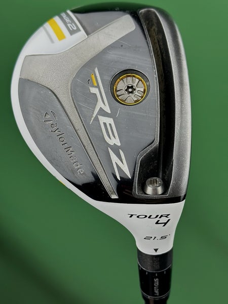 TaylorMade RBZ Stage 2 Tour 4-Hybrid 4H 21.5* Graphite RocketFuel Regular Flex