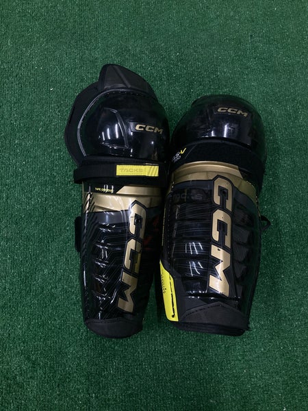 CCM Tacks AS-V Pro Shin Pads | Intermediate 13" (Used)