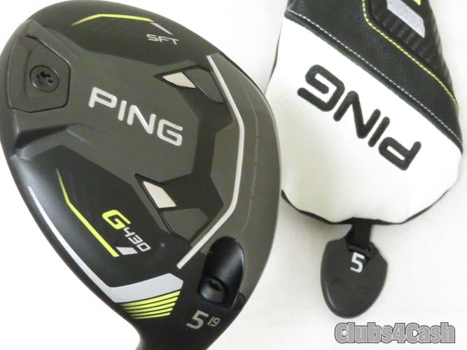 PING G430 SFT Fairway 19 5 Wood Alta CB 65 Black Regular Flex +Cover  Shop Worn