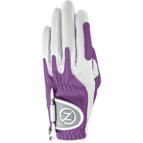Zero Friction Performance Glove (LADIES, LEFT, PURPLE) UNIVERSAL FIT Golf NEW