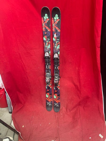 K2 Juvy 139cm all mountain twin tip ski, binding Marker 7.0, range: 218-311