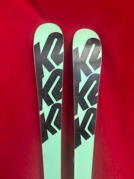 http galacticsnowsports.com k2-juvy-twin-tip-skis-with-marker-m700-bindings.html K2 Juvy 139cm all mountain twin tip ski, binding Marker 7.0, range: 218-311  | SidelineSwap