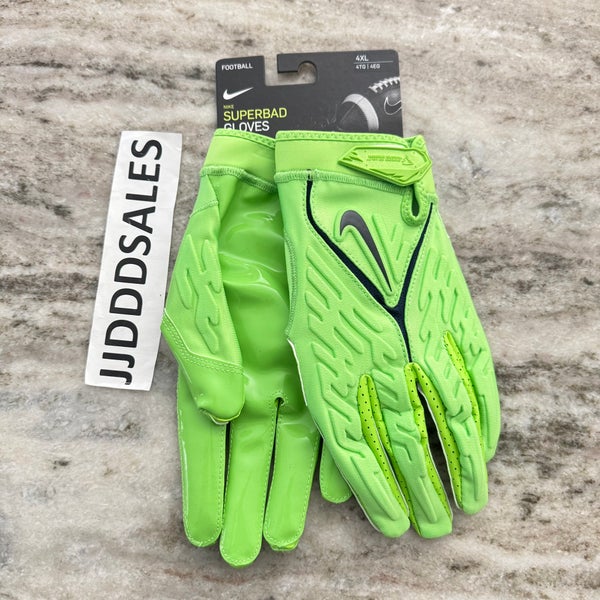 Nike Superbad 6.0 Football Gloves Padded Seattle Seahawks DX4520-301 Men Sz 4XL

New With Tags-