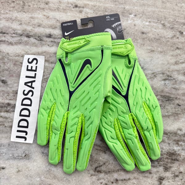 Nike Superbad 6.0 Football Gloves Padded Seattle Seahawks DX4520