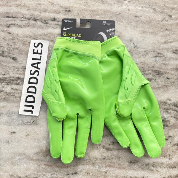 Nike Superbad 6.0 Football Gloves Padded Seattle Seahawks DX4520