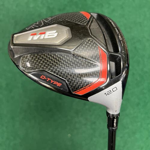 TaylorMade M6 D-Type 12 Driver MRH ATMOS 5A Senior Flex Graphite Shaft w/HC