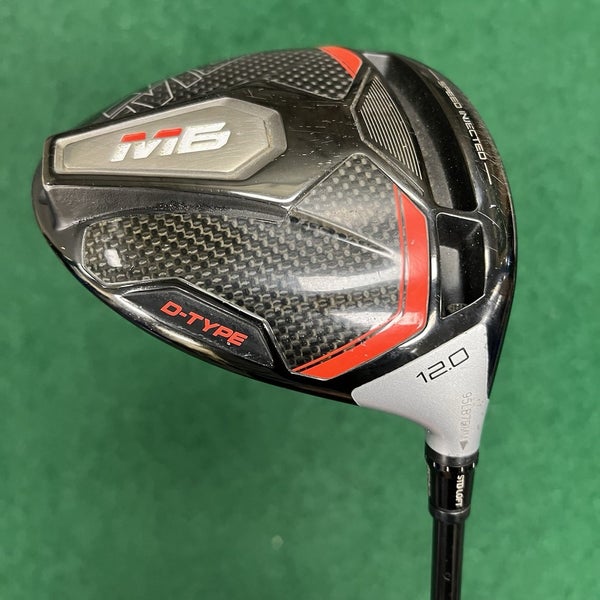 TaylorMade M6 D-Type 12 Driver MRH ATMOS 5A Senior Flex Graphite Shaft w/HC
