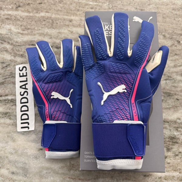 Puma Ultra Ultimate Hybrid Cut Goalie Goalkeeper Gloves 4MM Blue 041948-01 Sz 11

New in Box