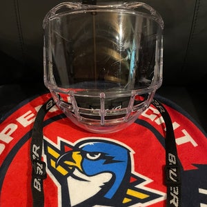 Medium Bauer Concept 3 Full Shield Shield Bubble for Hockey Helmet Used
