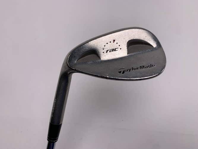 TaylorMade Rac Chrome Gap Wedge GW 52* Wedge Steel Mens LH Oversize Grip