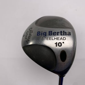 Callaway Steelhead Driver 10* Memphis "10" 98 Regular Steel Mens RH