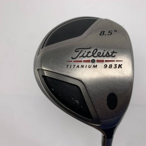 Titleist 983 K Driver 8.5* Aldila NV Green 75g Stiff Graphite Mens RH