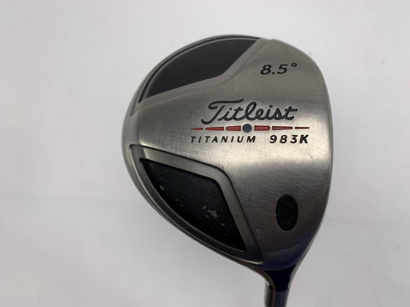 Titleist 983 K Driver 8.5* Aldila NV Green 75g Stiff Graphite Mens RH