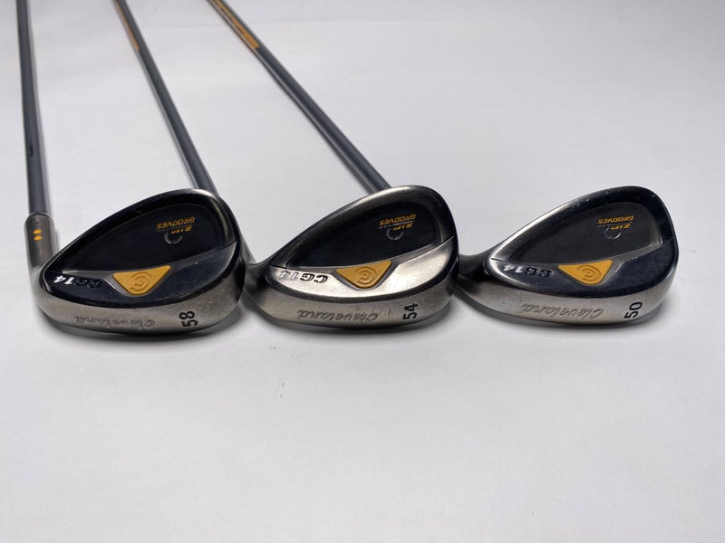 Cleveland CG14 Gunmetal Wedge Set 50* 8 | 54* 12 | 58* 12 G-TECH Mens RH